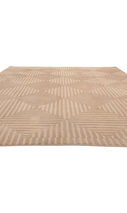 9 x 11 Vintage Tibetan High-Low Rug 77307