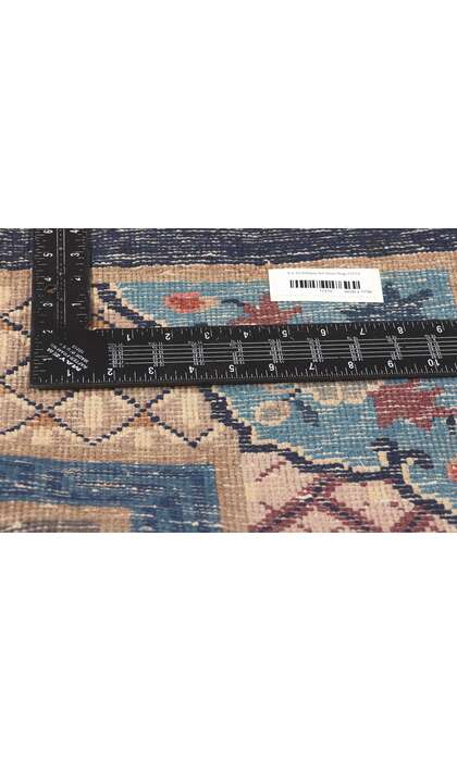 6 x 12 Antique Blue Chinese Baotou Pictorial Rug 77215