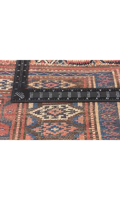 4 x 13 Antique Brown Persian Sarab Rug 61262