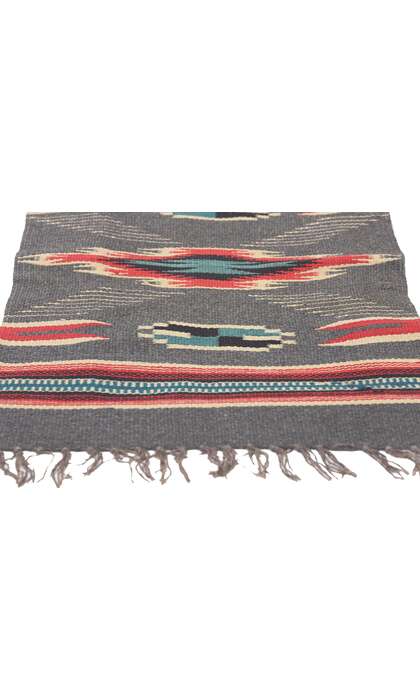 1 x 2 Antique New Mexico Chimayo Rug 78663