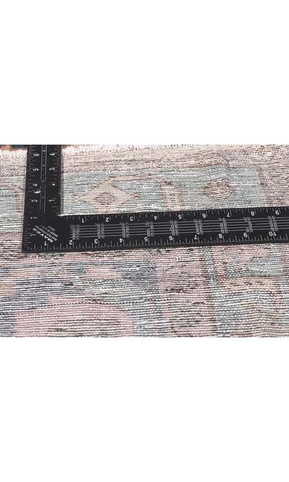 4 x 6 Antique Navy Blue Persian Malayer Rug 61277