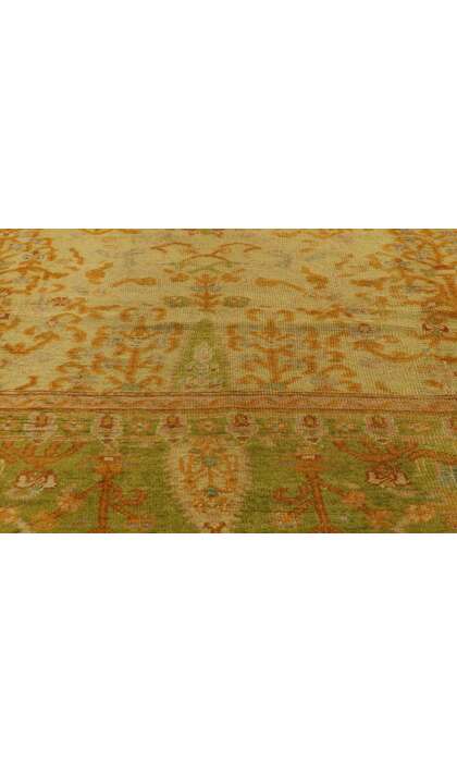 11 x 10 Antique Turkish Oushak Rug 76764