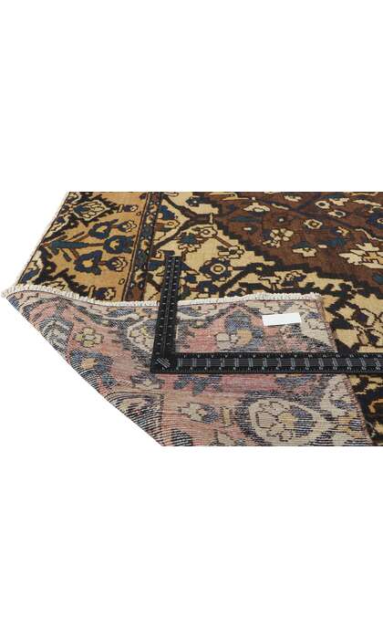 9 x 12 Antique Persian Bakhtiari Rug 53749