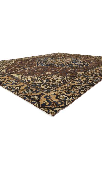 9 x 12 Antique Persian Bakhtiari Rug 53749