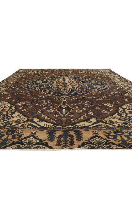 9 x 12 Antique Persian Bakhtiari Rug 53749