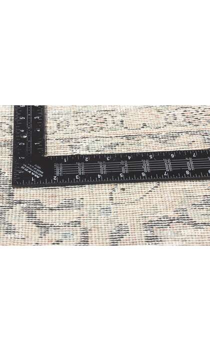 9 x 12 Antique-Worn Persian Mahal Rug 61268