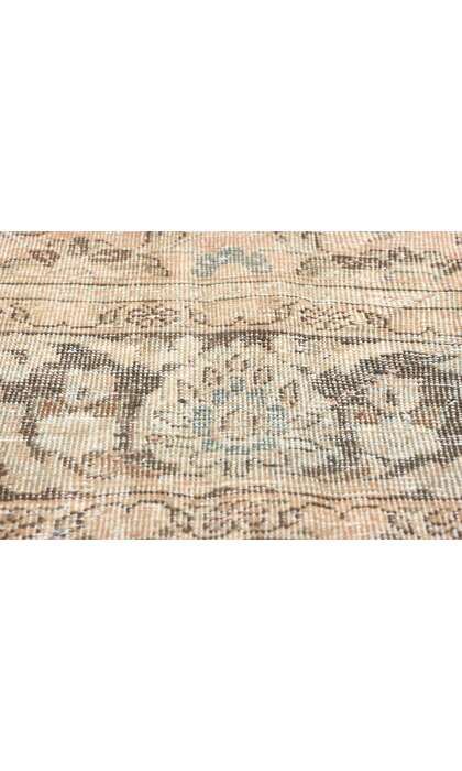 9 x 12 Antique-Worn Persian Mahal Rug 61268
