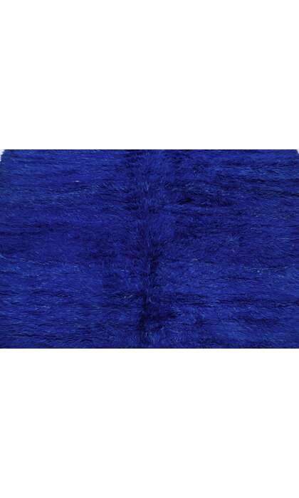 6 x 10 Vintage Blue Beni Mrirt Moroccan Rug 21305