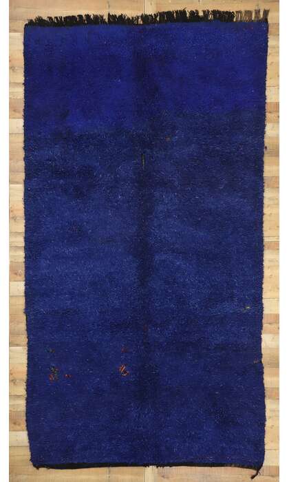 6 x 12 Vintage Blue Beni MGuild Moroccan Rug 21058