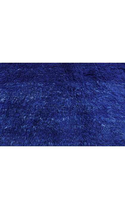 6 x 9 Vintage Blue Beni Mrirt Moroccan Rug 20935