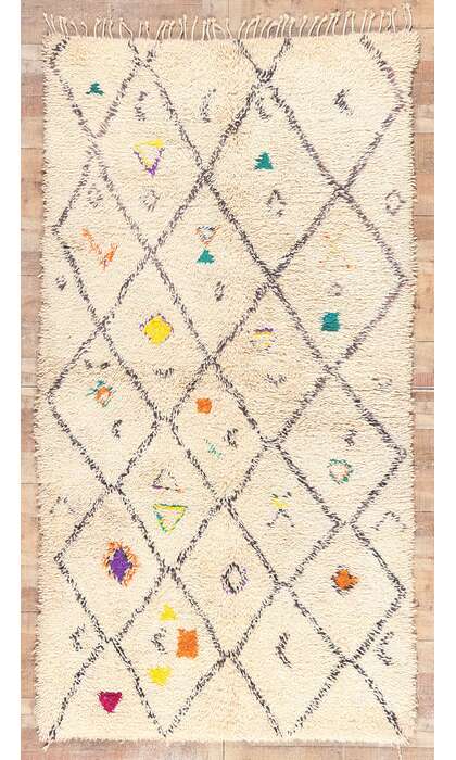 5 x 9 Colorful Moroccan Azilal Rug 21042