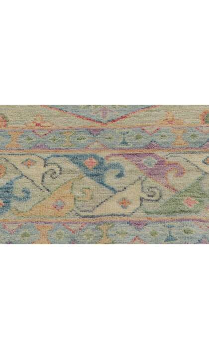 6 x 9 Colorful Oushak Rug 80888