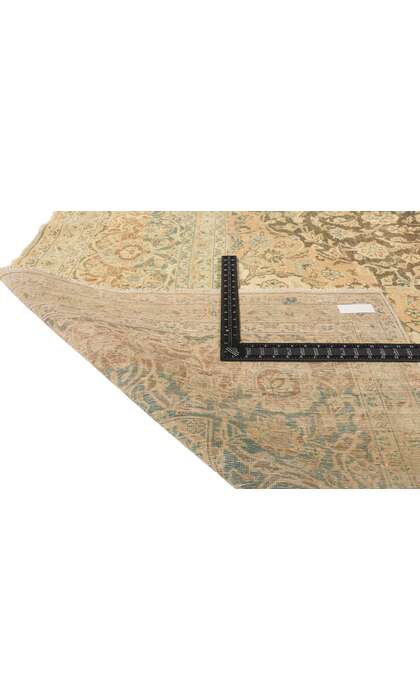 10 x 14 Antique Persian Tabriz Rug 53747