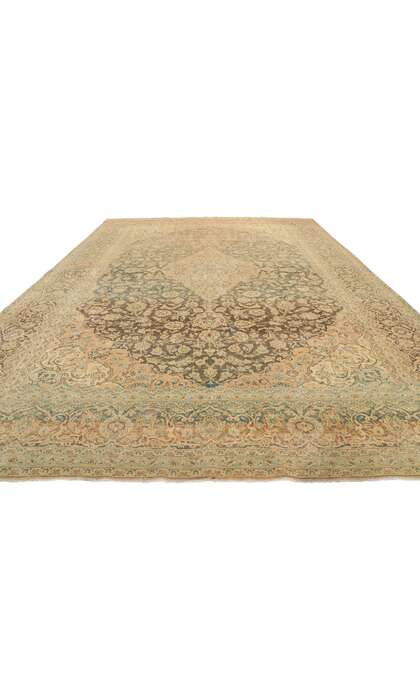 10 x 14 Antique Persian Tabriz Rug 53747