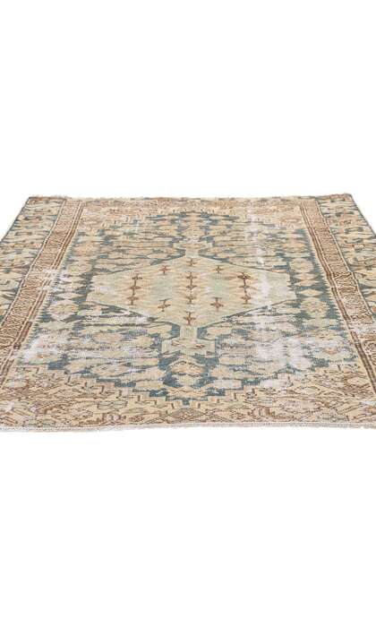 4 x 6 Antique Persian Malayer Rug 61264