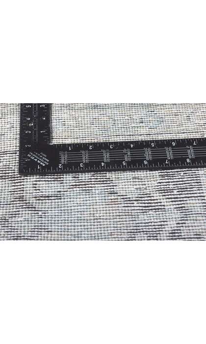 9 x 13 Muted Antique-Worn Persian Mahal Rug 61278