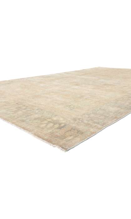 8 x 15 Muted Antique Persian Tabriz Rug 61273