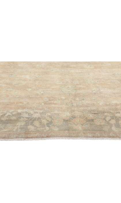 8 x 15 Muted Antique Persian Tabriz Rug 61273