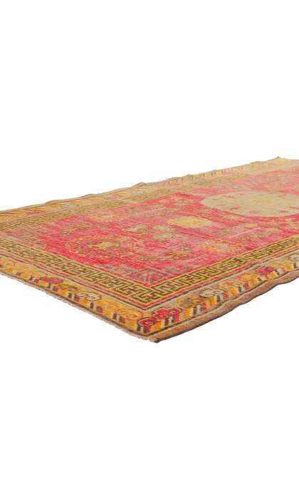 5 x 9 Worn-In Vintage Khotan Turkish Rug 53710