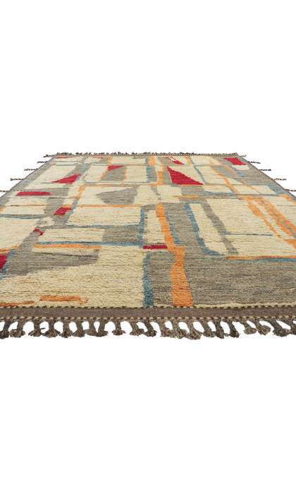 8 x 10 Modern Moroccan Area Rug 80723