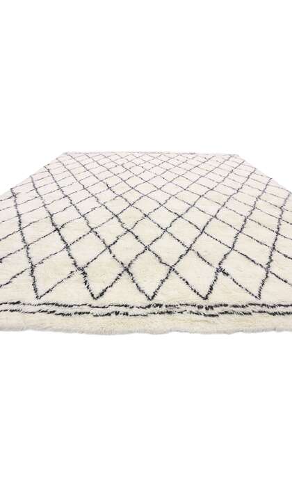 9 x 12 Modern Moroccan Area Rug 30418