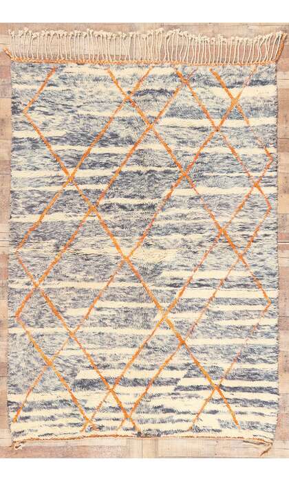 6 x 8 Modern Retro Moroccan Rug 20993