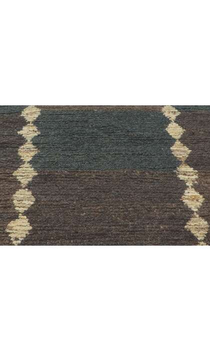 6 x 9 Modern Checkered Moroccan Rug 80823