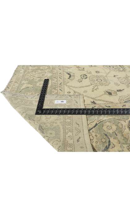 10 x 13 Distressed  Vintage Turkish Sivas Rug 51232