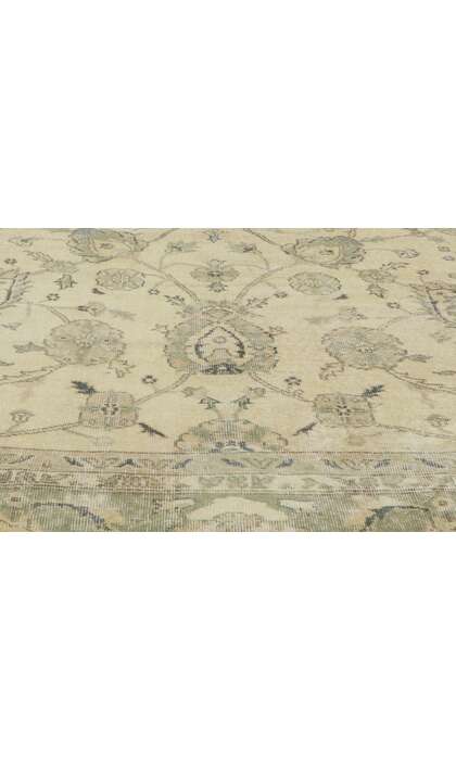 10 x 13 Distressed  Vintage Turkish Sivas Rug 51232