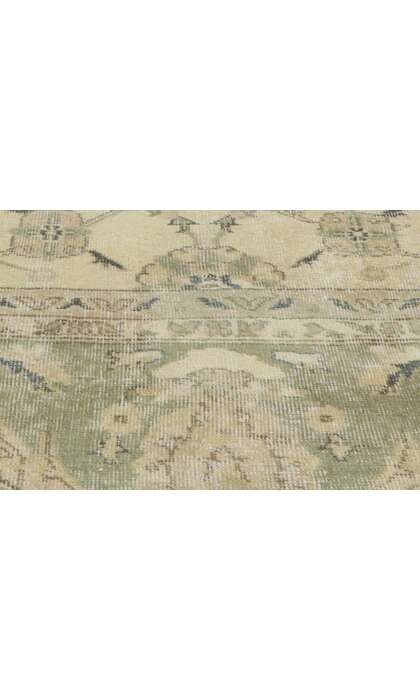 10 x 13 Distressed  Vintage Turkish Sivas Rug 51232