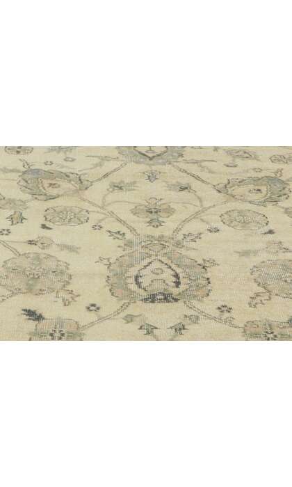 10 x 13 Distressed  Vintage Turkish Sivas Rug 51232