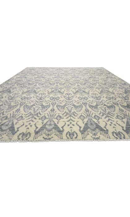 10 x 14 Transitional Ikat Rug 30256