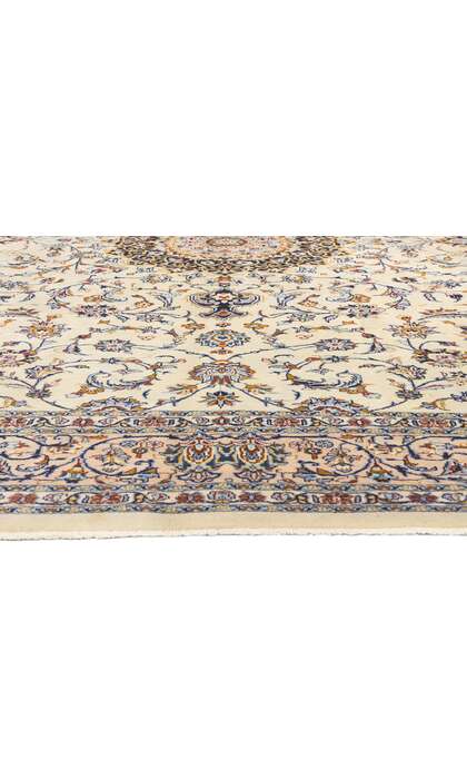 10 x 12 Vintage Persian Kashan Rug 75898