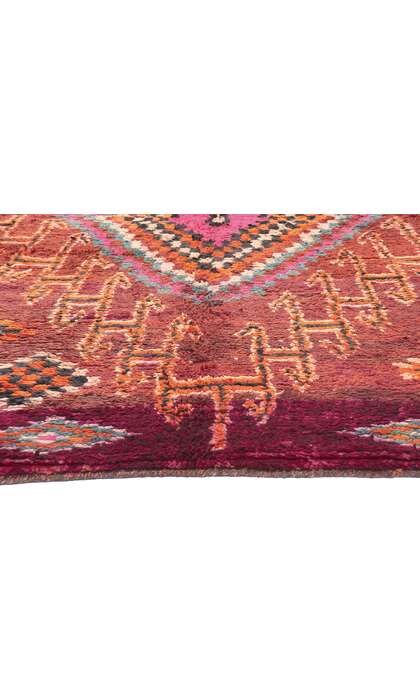 6 x 9 Vintage Boujad Moroccan Rug 74774