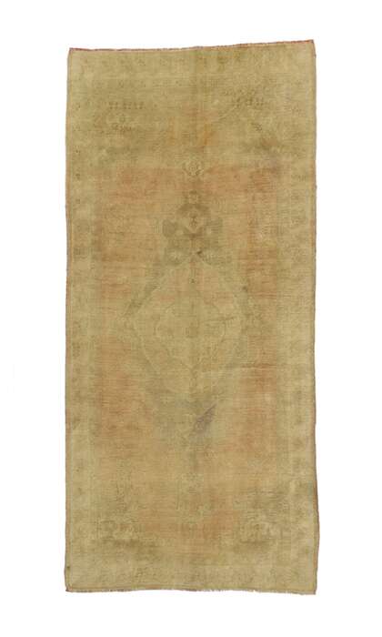 5 x 10 Vintage Oushak Rug 50437