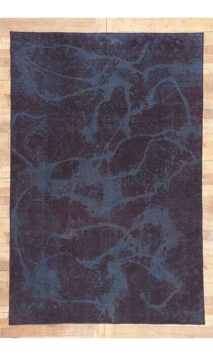 6 x 9 Vintage Turkish Overdyed Rug 60776