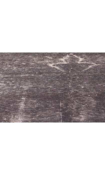 8 x 12 Vintage Turkish Overdyed Rug Modern Industrial 60684