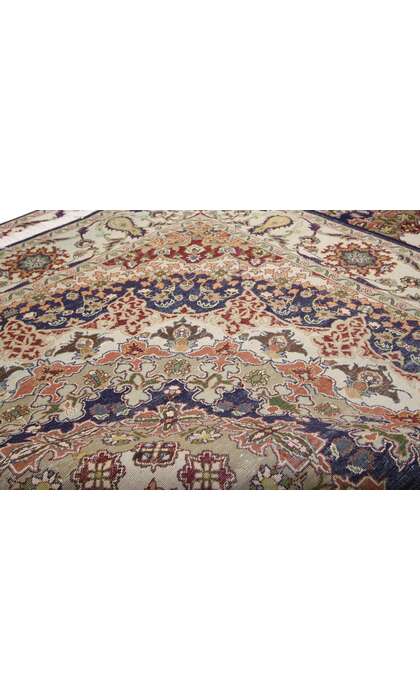 ​7 x 10 Vintage Pakistani Isfahan Rug 76712​