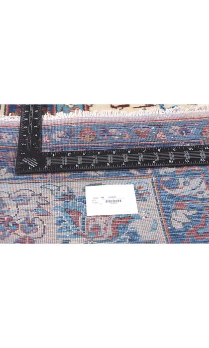10 x 14 Vintage Persian Yazd Rug 76490