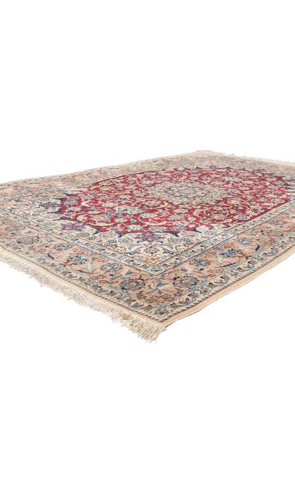 5 x 8 Vintage Persian Nain Rug 78661