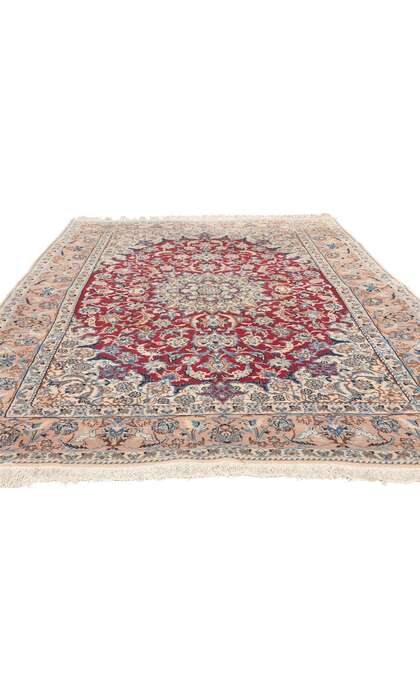 5 x 8 Vintage Persian Nain Rug 78661