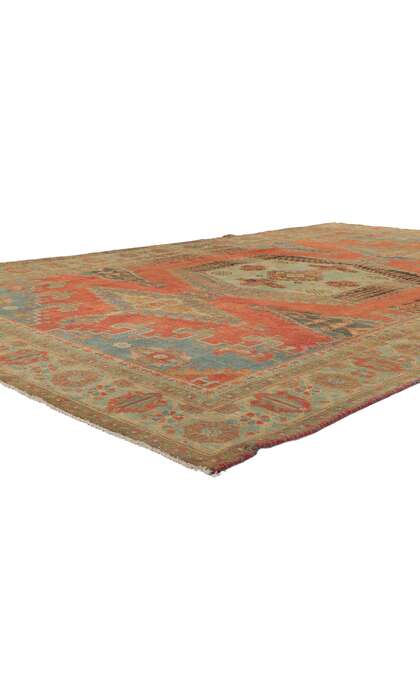 8 x 11 Vintage Persian Viss Rug 53737