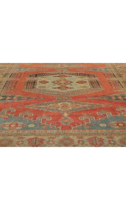 8 x 11 Vintage Persian Viss Rug 53737