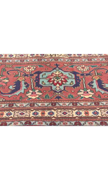 10 x 13 Vintage Persian Tabriz Rug 60713