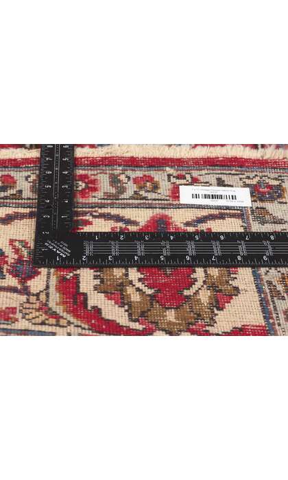 7 x 11 Rustic Vintage Persian Tabriz Rug 78237