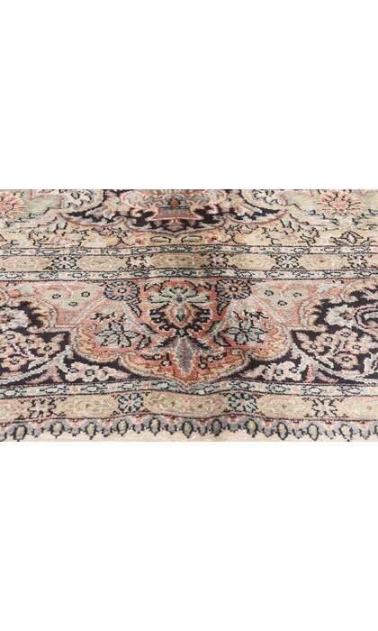 6 x 9 Silky Vintage Indian Kashmir Rug 77533