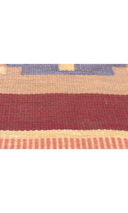 8 x 12 Anna Johanna Angstrom Vintage Swedish Rollakan Rug 77403