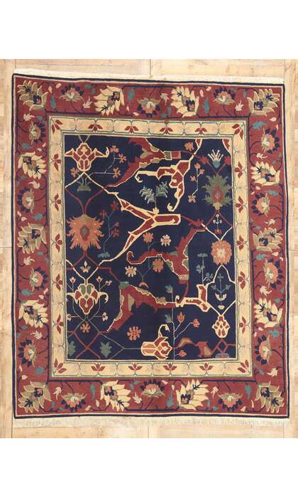 8 x 10 Vintage Tibetan Bijar Rug 77262