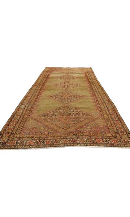 4 x 9 Antique Persian Malayer Rug 53062