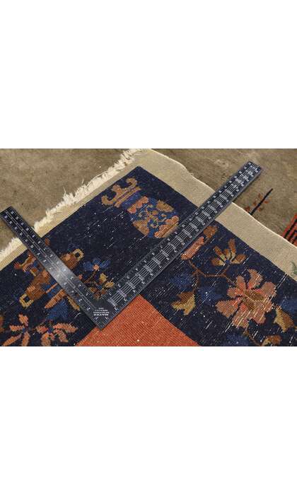 9 x 11 Antique Chinese Peking Rug 78126